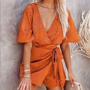 NWT cupshe romper dress
